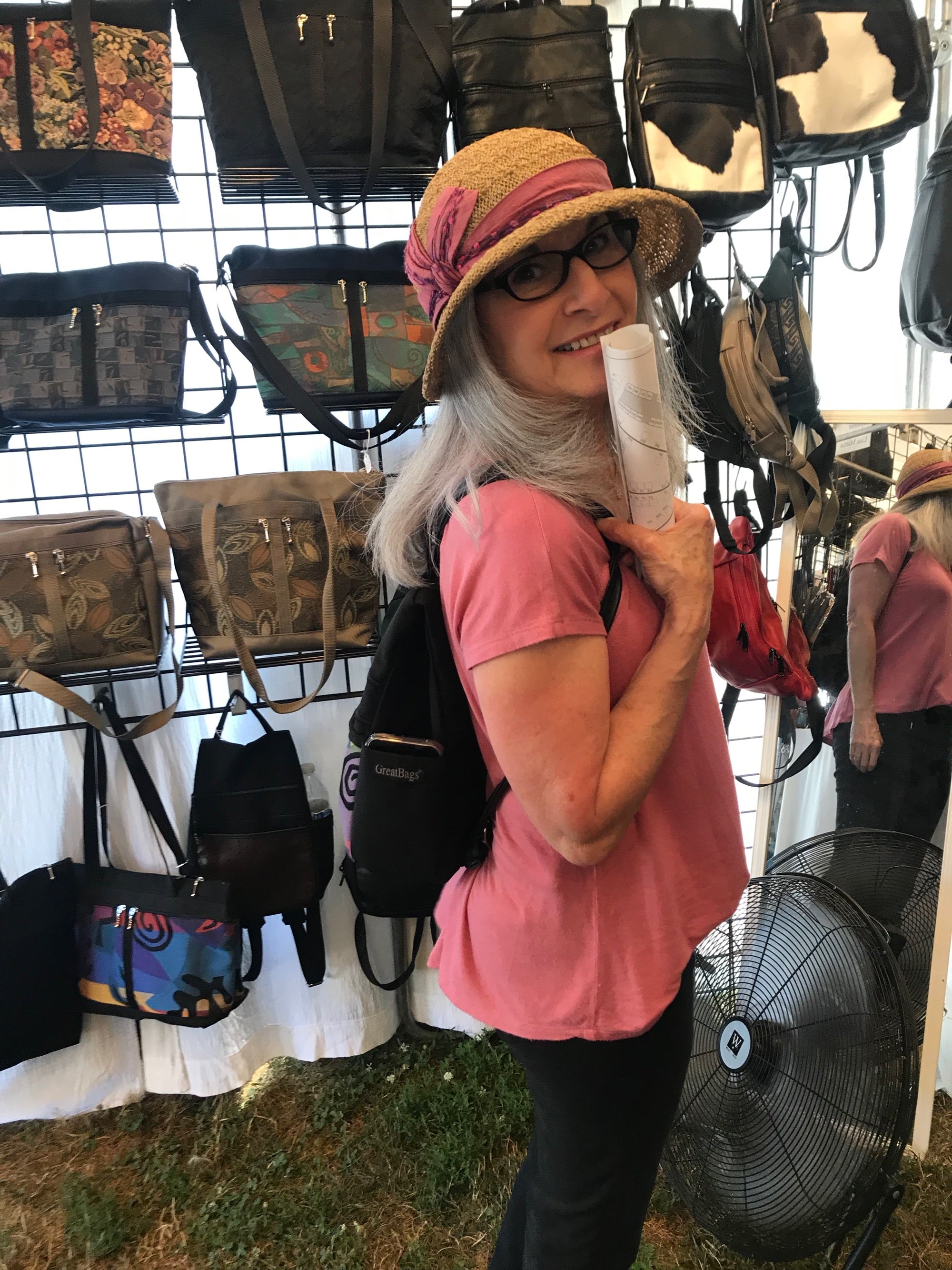 Customer Testimonial: Our Small Side Entry Backpack Purse B967