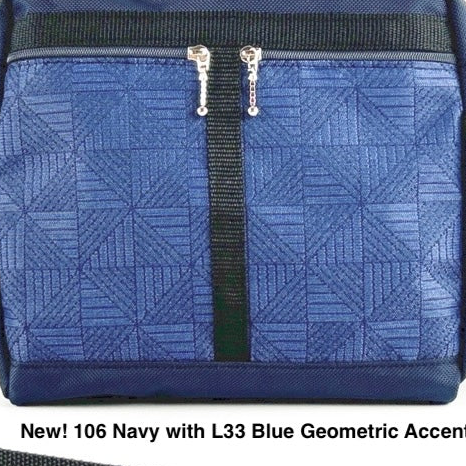 59R Wider 3 zipper organizer with wristlet and carabiner clip