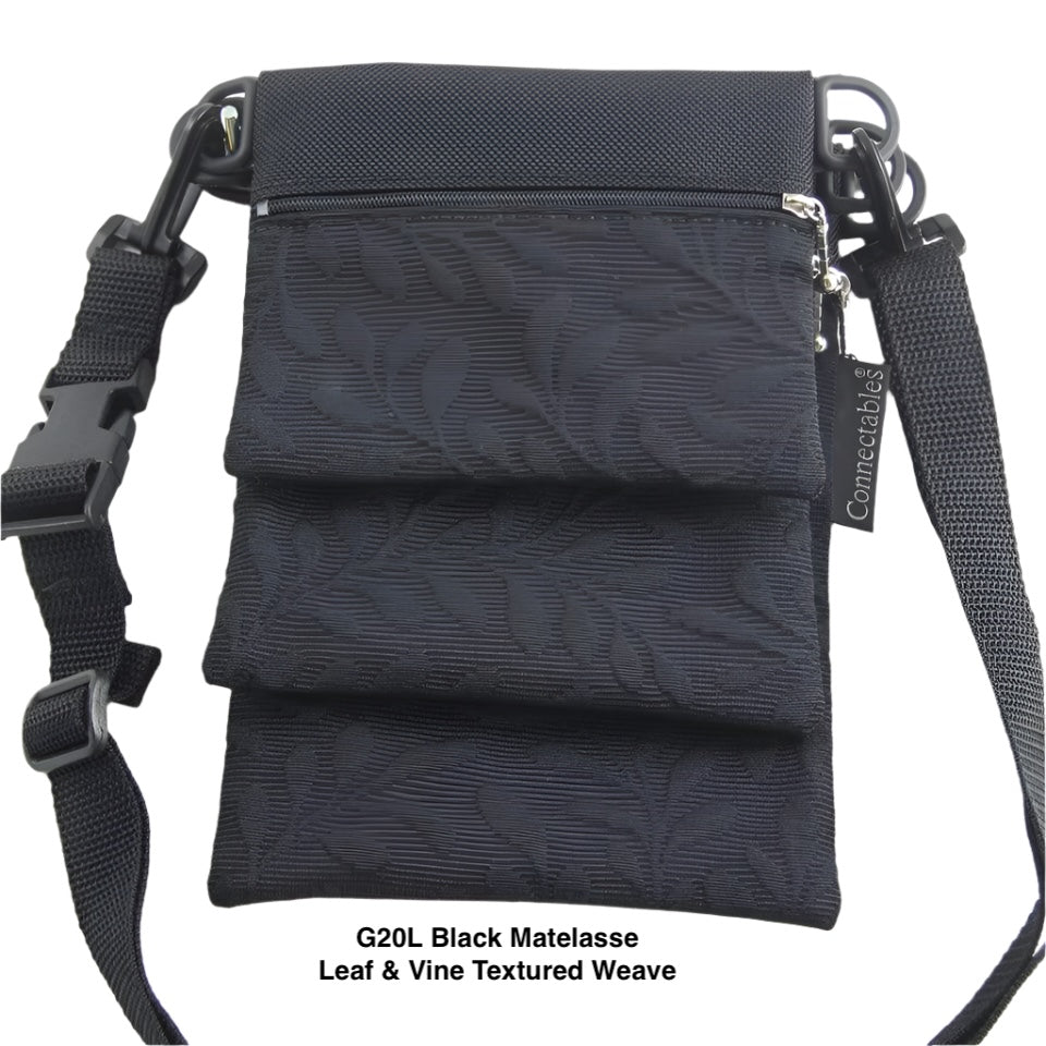 A123 Small Connectables® Set with 1" wide convertible strap