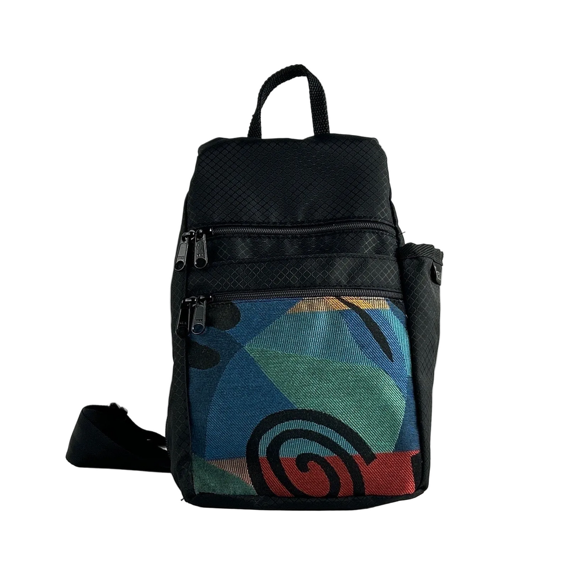 New! Molly Sling Bag RP 966S- Ripstop Nylon Cross-body Sling Bag with water bottle pocket