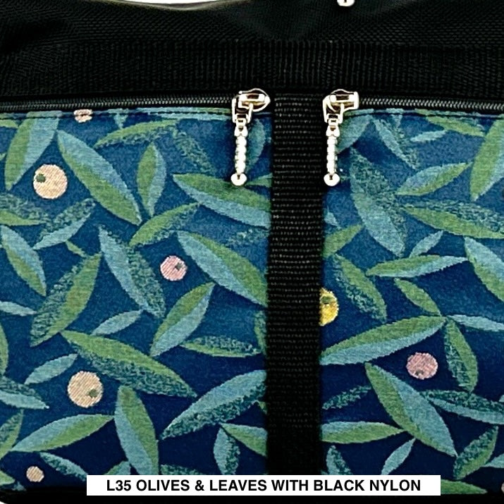 107 Large Messenger Bag, Cross-Body fabric and nylon