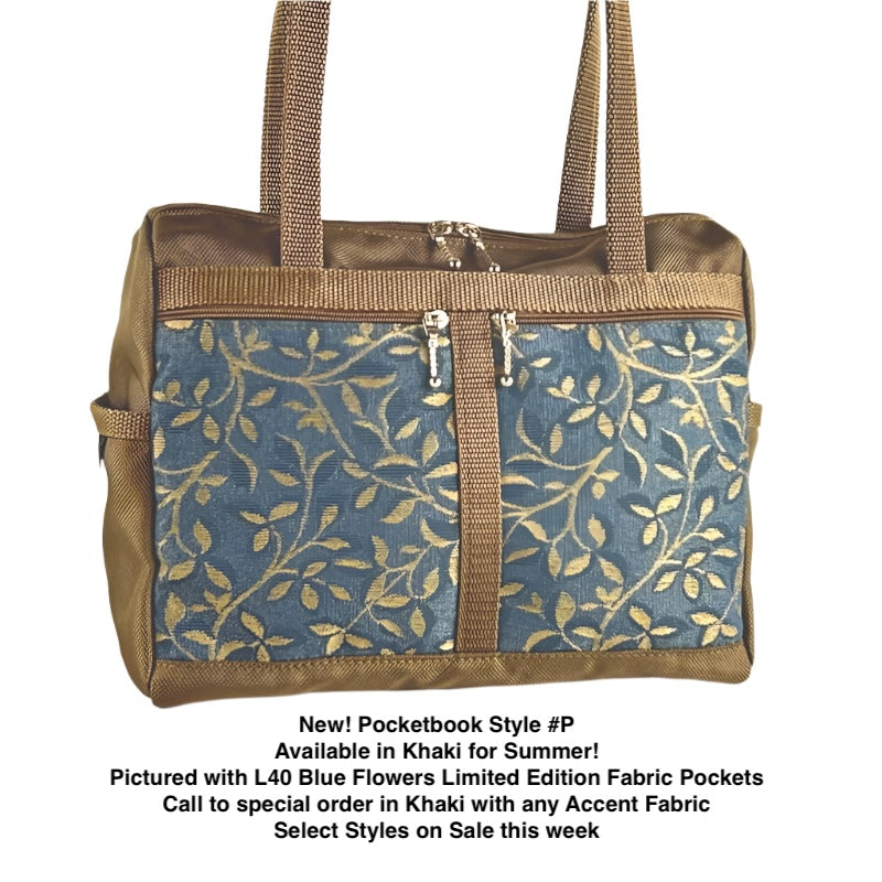 P Classic “Pocketbook” w/ 2 open end pockets