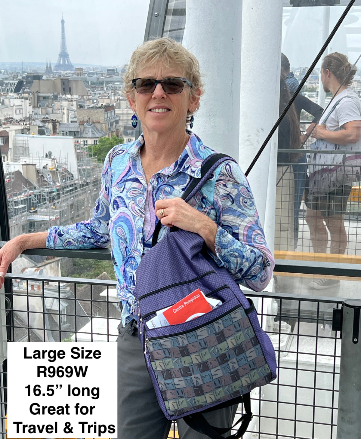 New Ripstop Side Entry Backpacks in 3 Sizes- extra zipper + leather straps