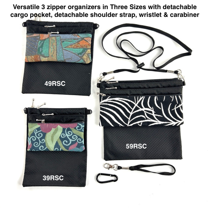 Three Zipper Mini Connectable Set 49RSC