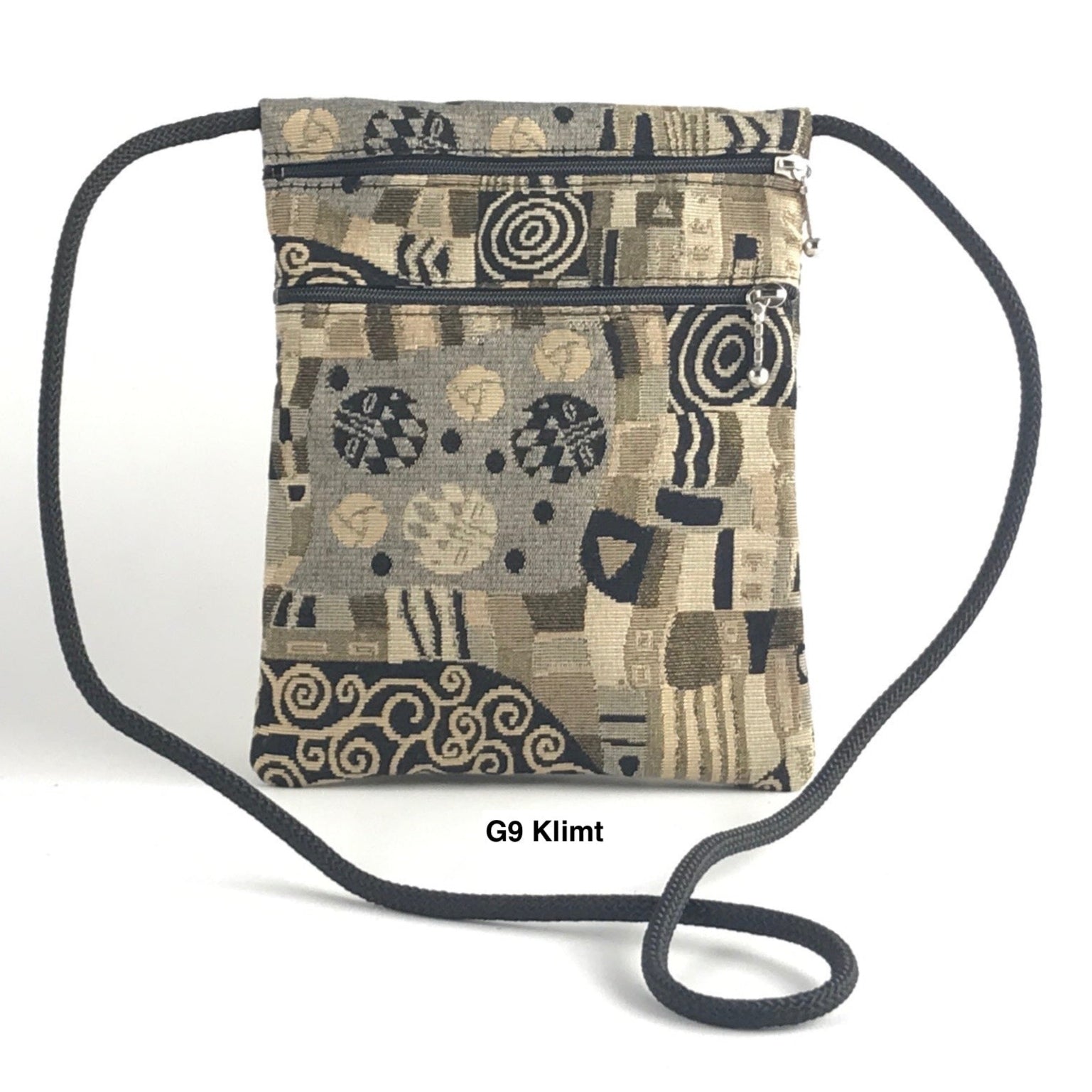 Mia Crossbody N-S Three zipper Cell Phone + Travel Purse T83