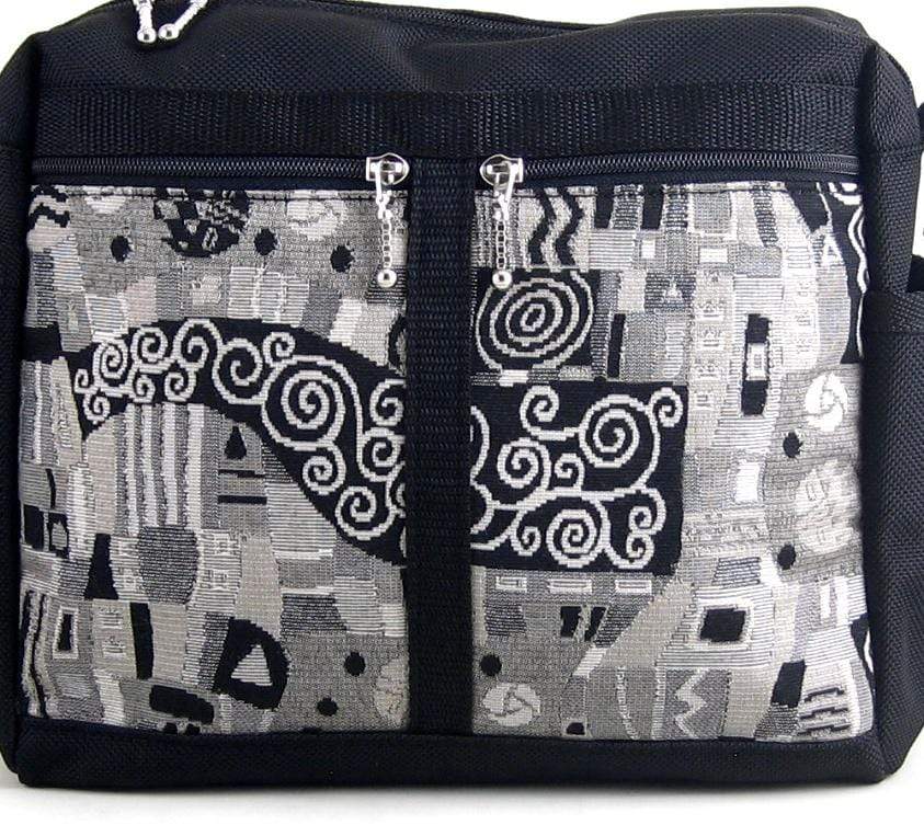 107 Large Messenger Bag, Cross-Body fabric and nylon