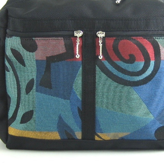 107 Large Messenger Bag, Cross-Body fabric and nylon
