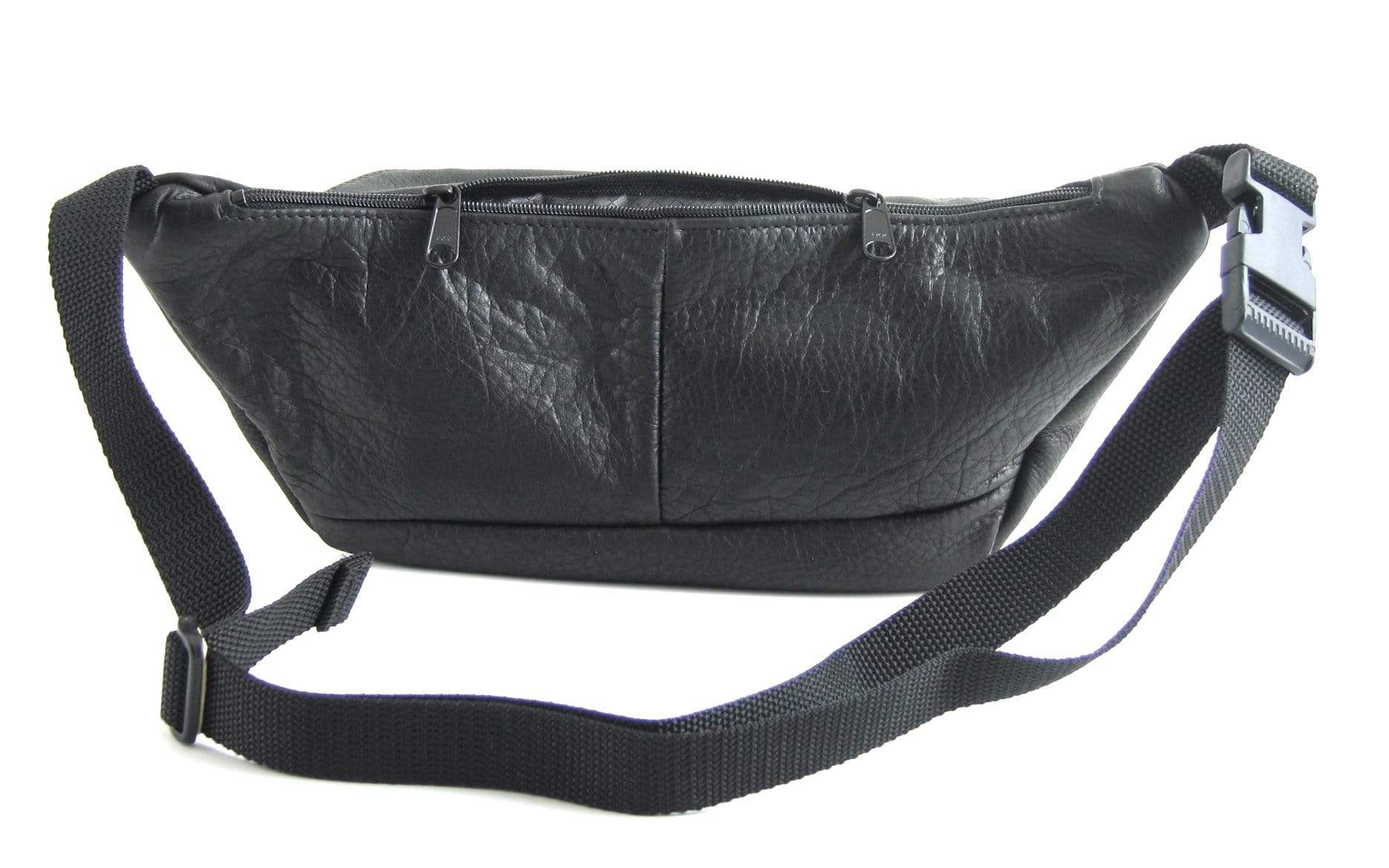 Leather Fanny Pack or Crossbody Bag with Accent - large - LFPJ