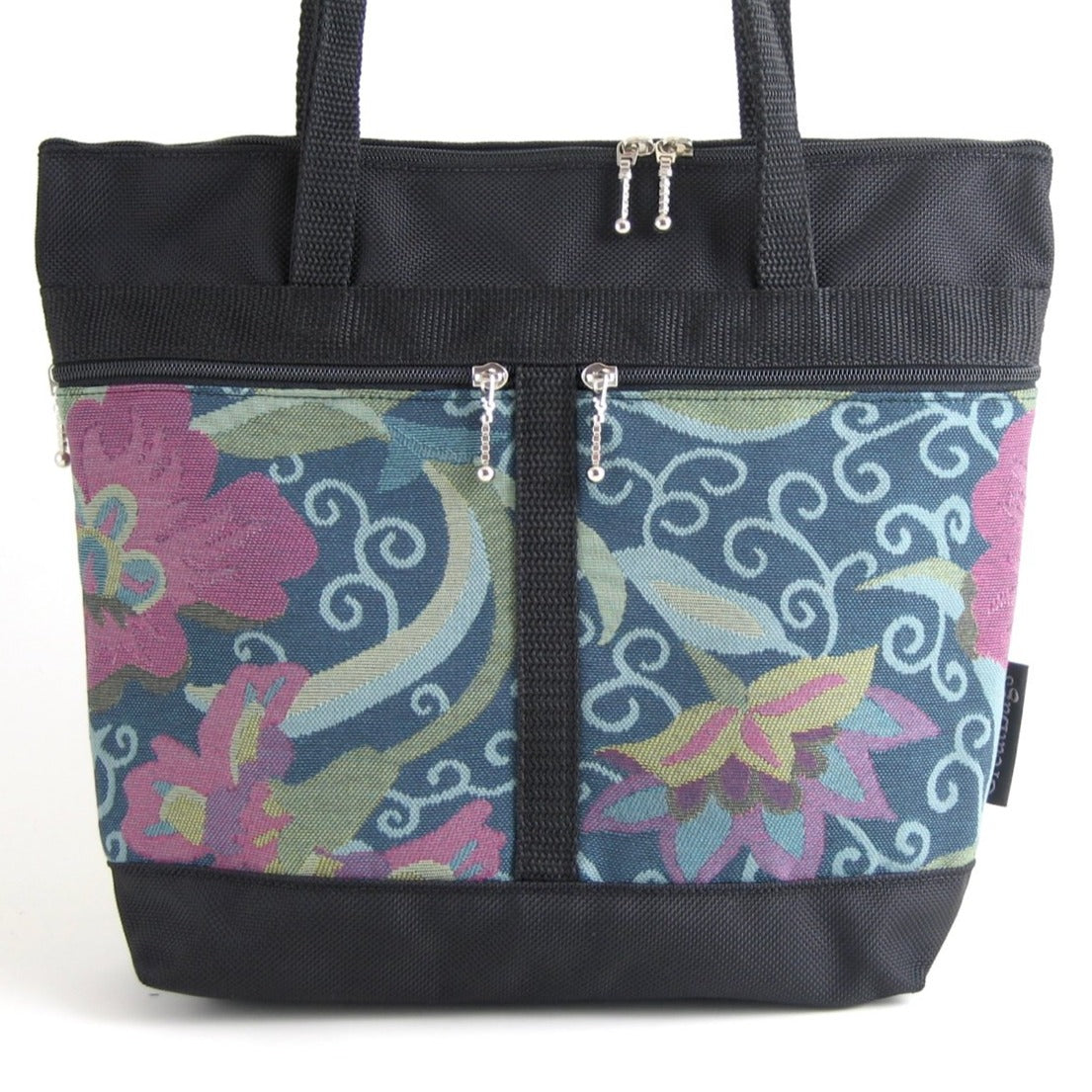 L: Large Tote in Black Nylon