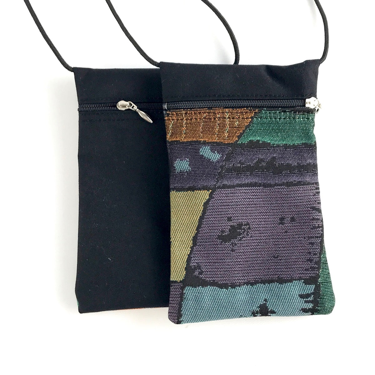 Vintage Fabrics CrossBody Large Cell Phone Bag T12S-2T