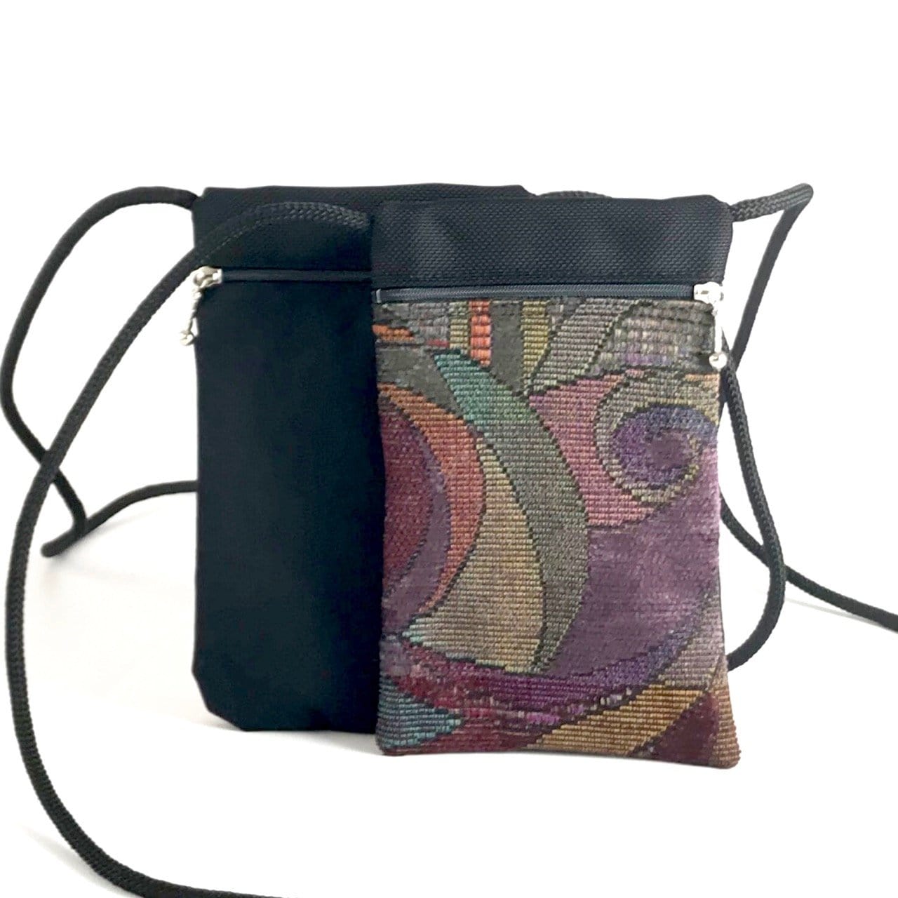 Vintage Fabrics CrossBody Large Cell Phone Bag T12S-2T