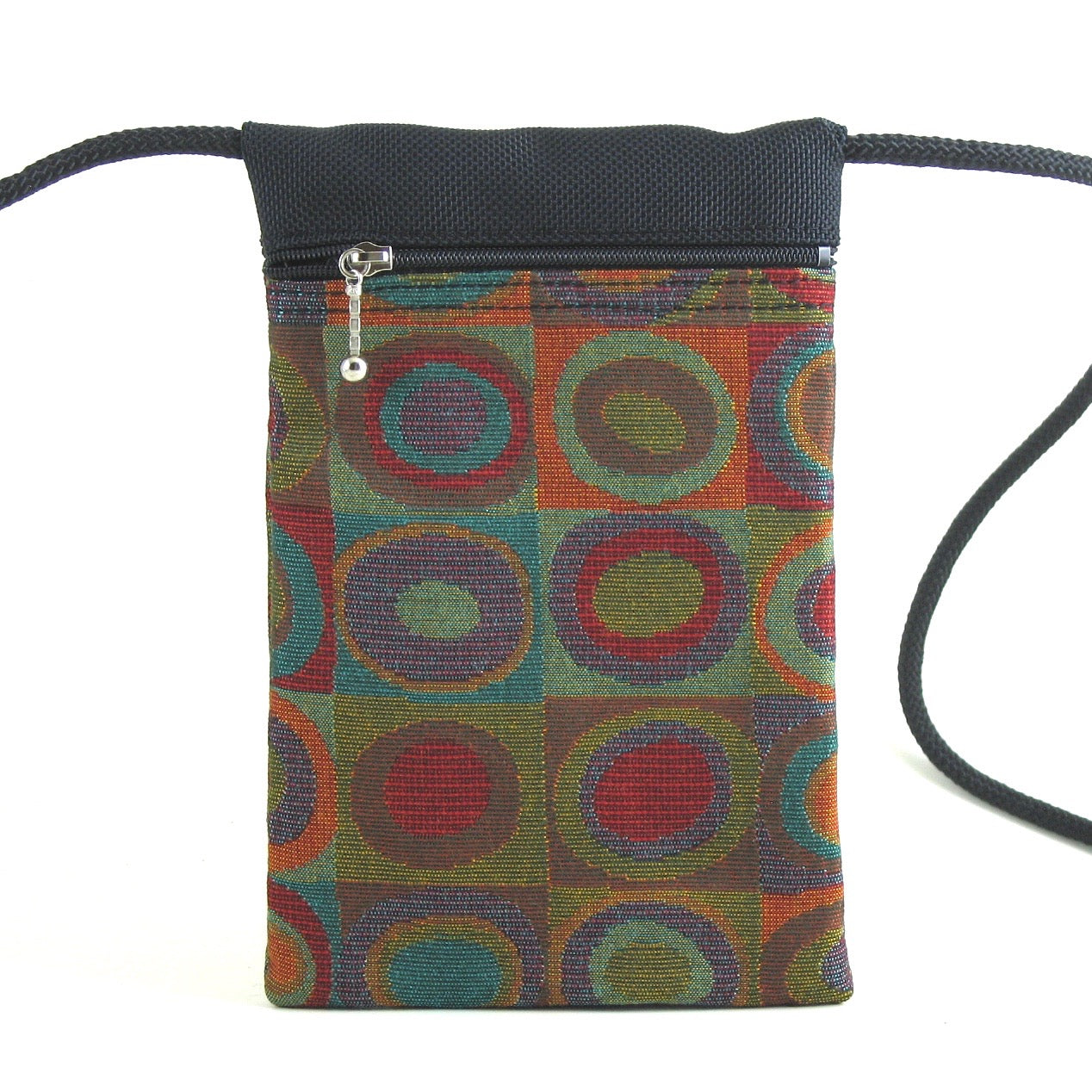 Vintage Fabrics CrossBody Large Cell Phone Bag T12S-2T