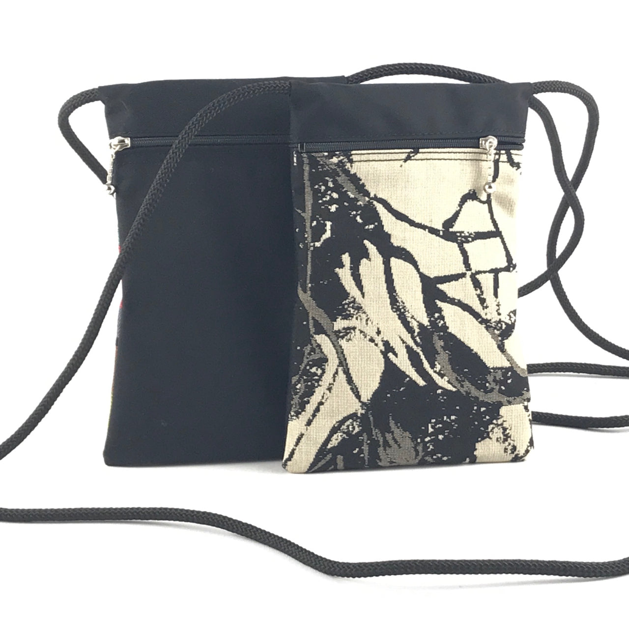 Vintage Fabrics CrossBody Large Cell Phone Bag T12S-2T