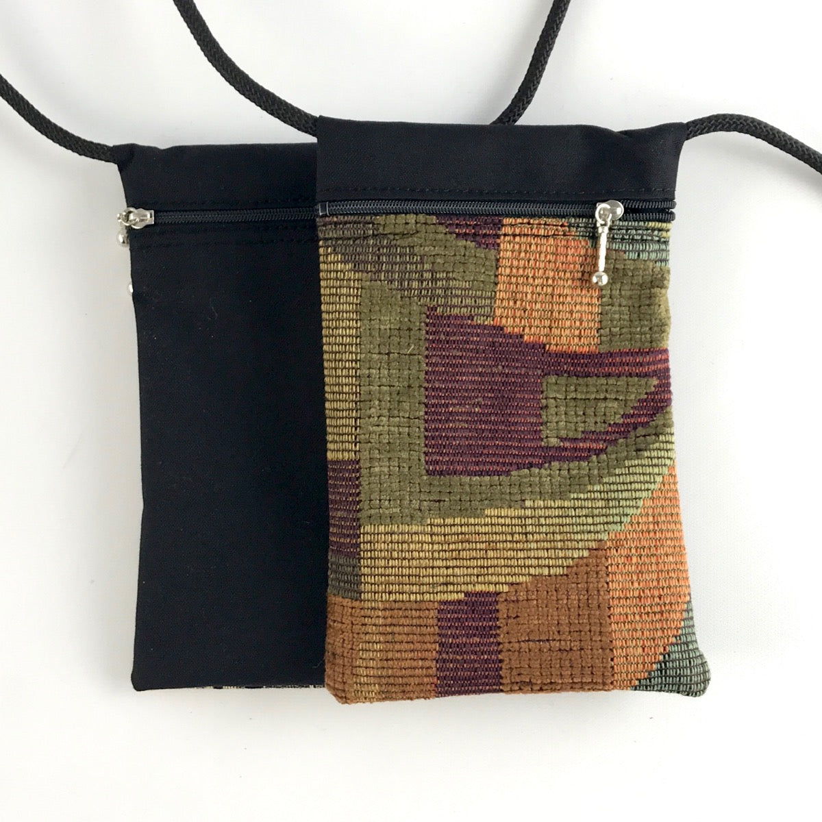 Vintage Fabrics CrossBody Large Cell Phone Bag T12S-2T