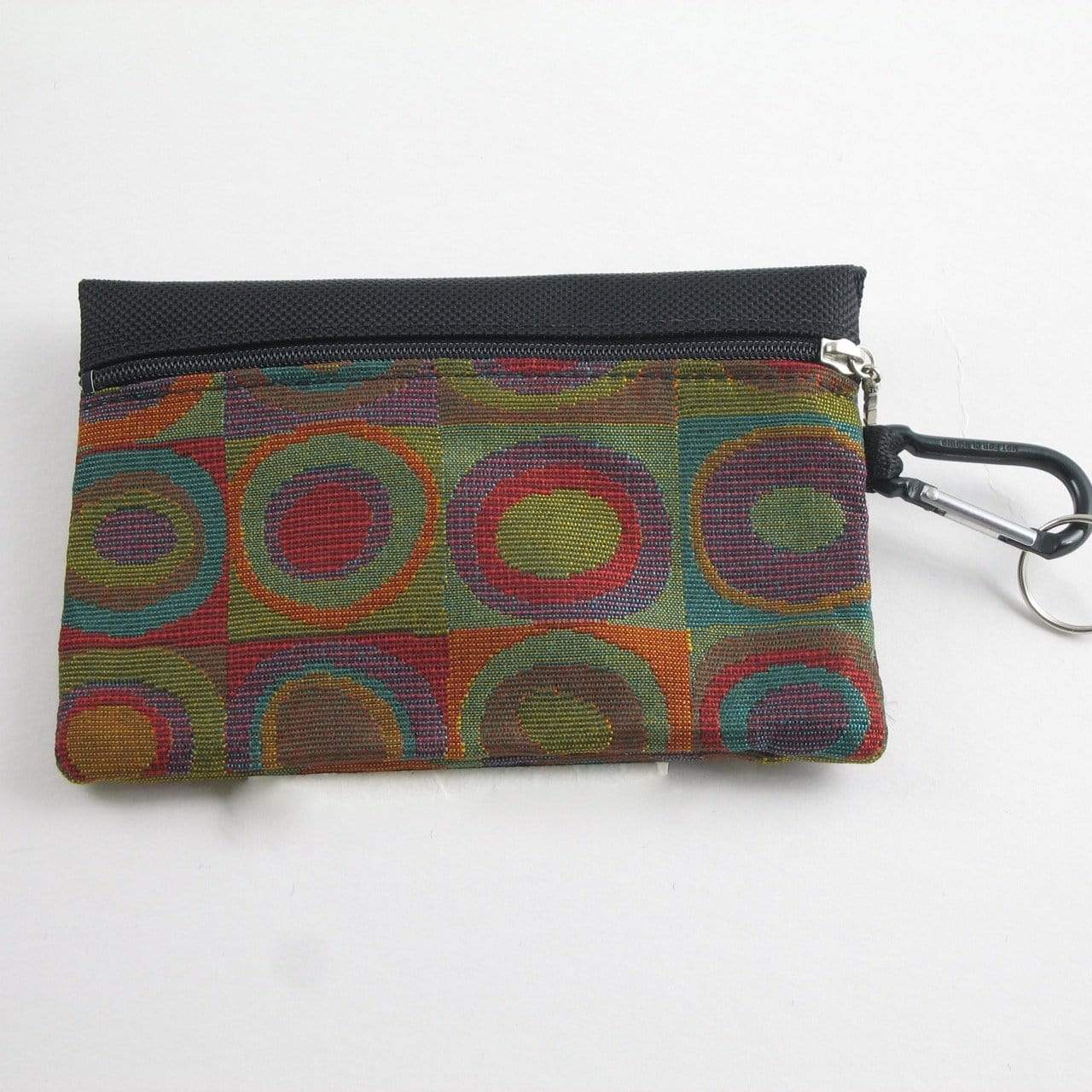 Two zipper medium organizer pouch with clear window - T36ID