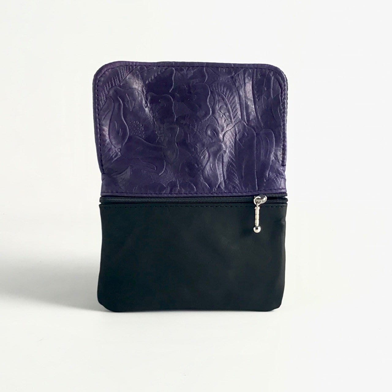 Medium Leather Clutch Flap Wallet CWL