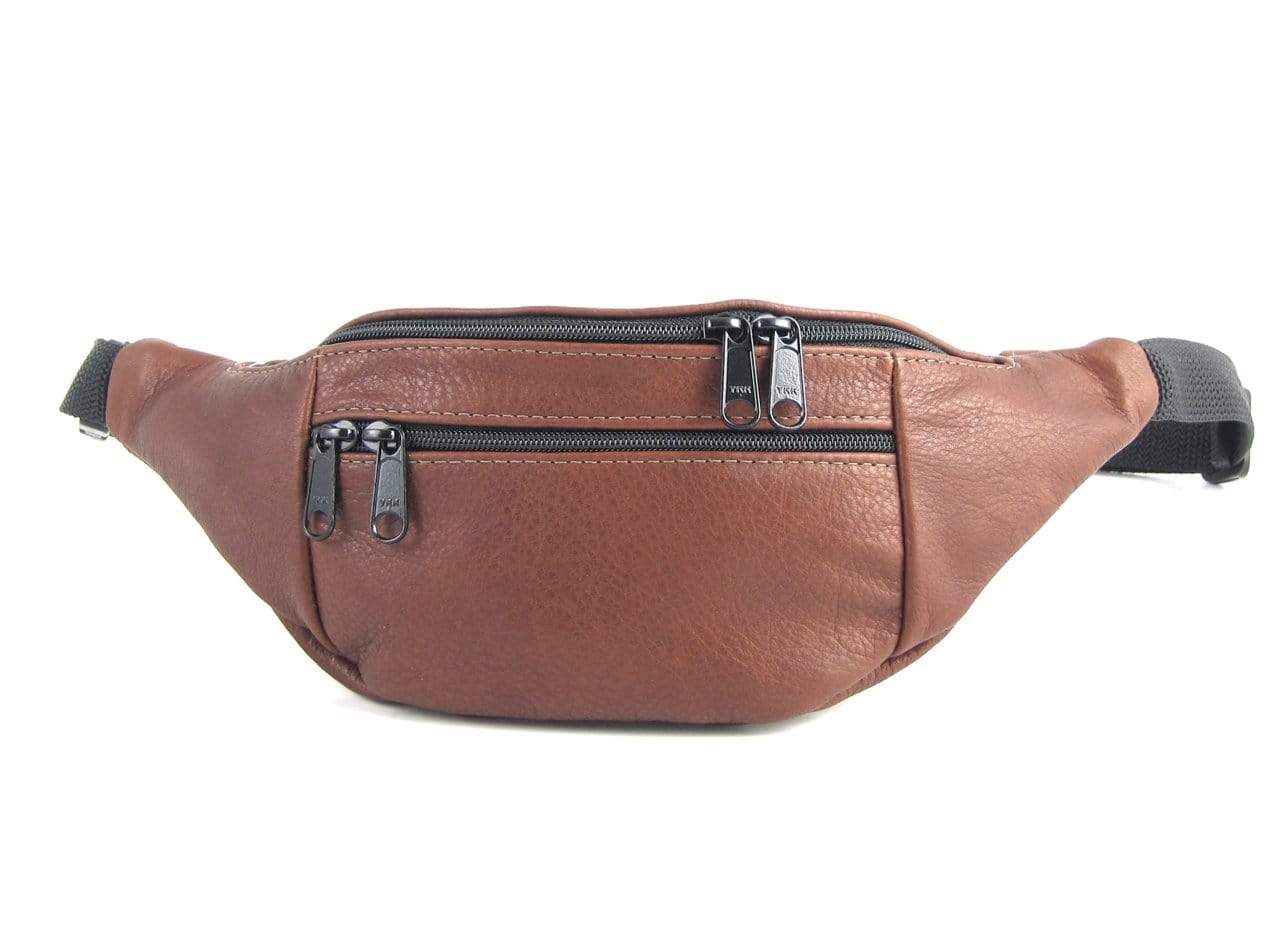 Small Leather Belt Bag FP - solid colors
