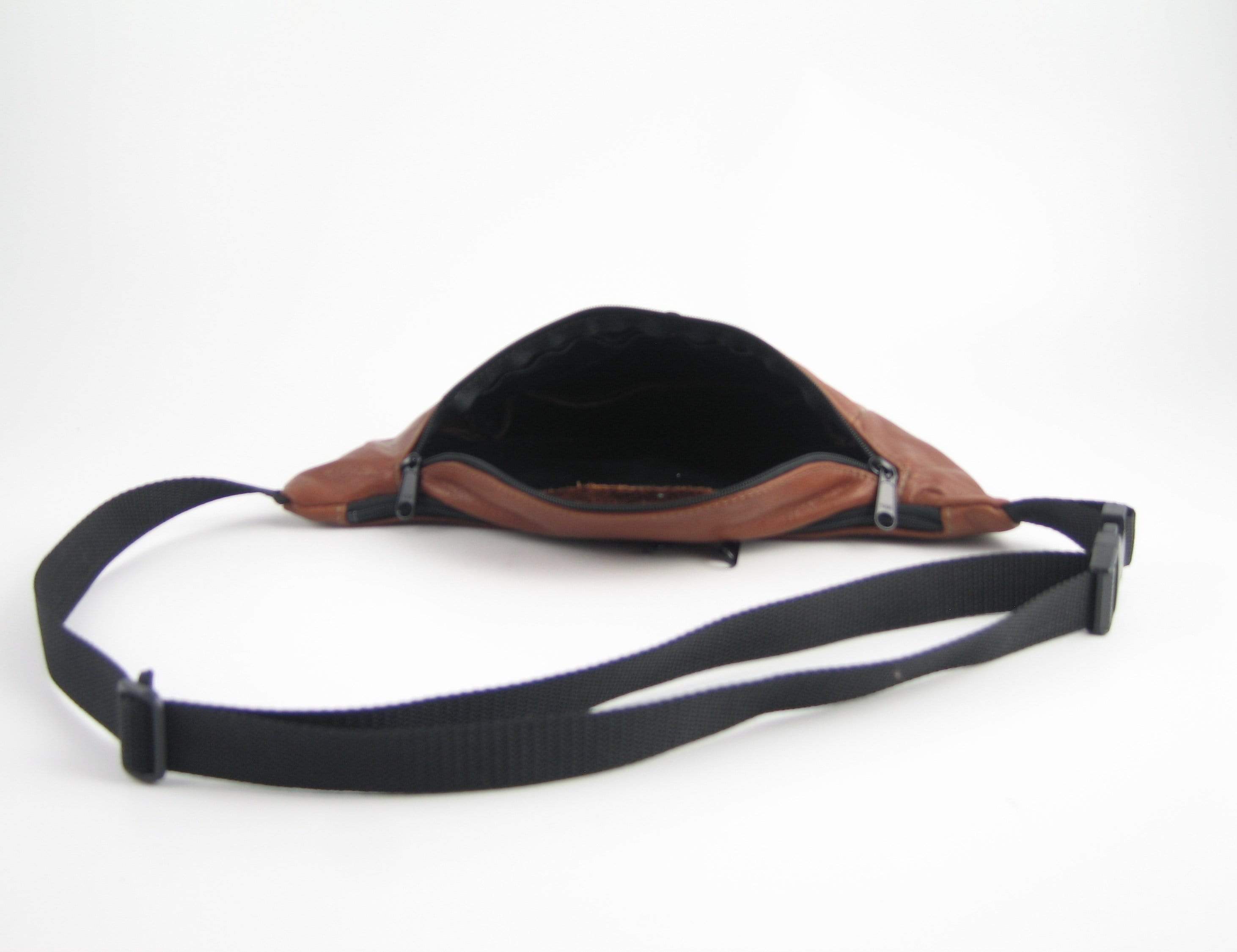 Small Leather Belt Bag FP - solid colors