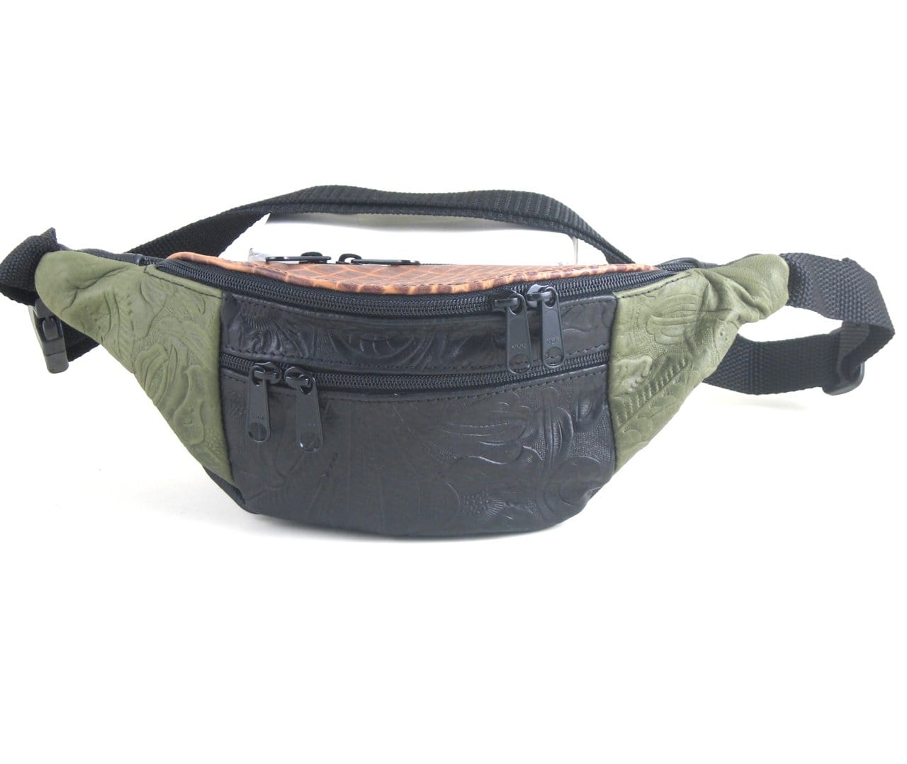 Small Leather Fanny Pack FPJ - with accent leathers