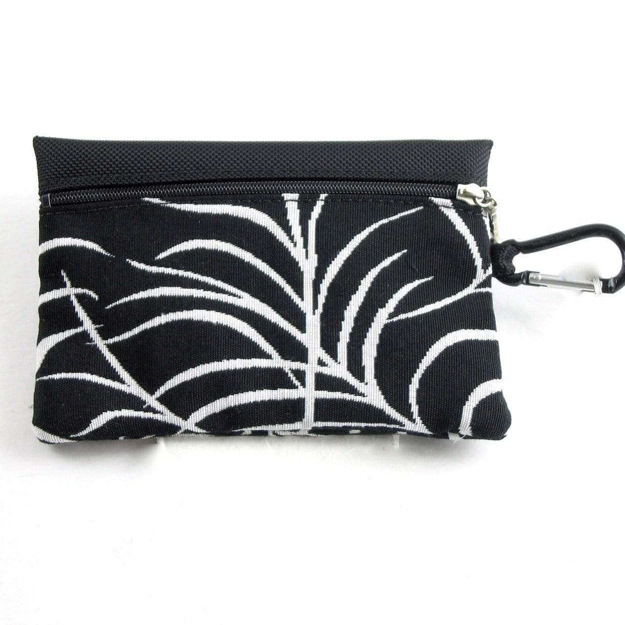 Two zipper medium organizer pouch with clear window - T36ID