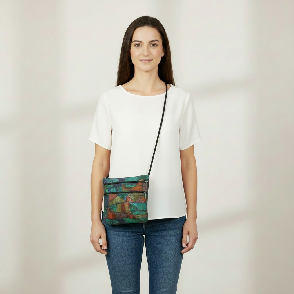Form-Fitting Spring Top Square Crop